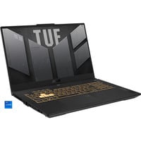 ASUS TUF Gaming F17 (FX707VV-HX240W), Gaming-Notebook grau, Intel® Core™ i7-13620H, NVIDIA GeForce RTX 4060, 16 GB DDR5, 1 TB (1 TB SSD), Windows 11 Home