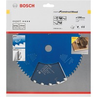 Bosch Kreissägeblatt Expert for Construct Wood, Ø 190mm, 24Z Bohrung 30mm, für Handkreissägen