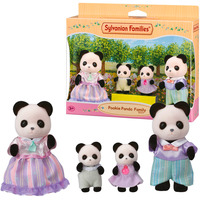 EPOCH Sylvanian Families - Panda Familie, Konstruktionsspielzeug 