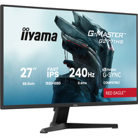 iiyama G-Master G2771HS-B1 Red Eagle, Gaming-Monitor 68.6 cm (27 Zoll), schwarz (matt), FullHD, Fast-IPS, HDMI, DP, G-Sync komp., 240Hz Panel