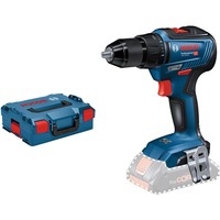 Bosch Akku-Bohrschrauber GSR 18V-55 Professional solo, 18Volt blau/schwarz, ohne Akku und Ladegerät, L-BOXX