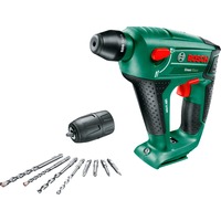 Bosch Heimwerken & Garten Akku-Bohrhammer Uneo Maxx solo, 18Volt grün/schwarz, ohne Akku und Ladegerät, POWER FOR ALL ALLIANCE