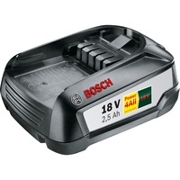 Bosch Heimwerken & Garten Akku PBA 18V 2.5Ah W-B schwarz, POWER FOR ALL ALLIANCE