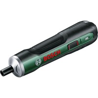 Bosch Heimwerken & Garten Akkuschrauber PushDrive 3,6Volt grün, mit 32-teiligem Schrauberbit-Set