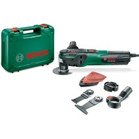 Bosch Heimwerken & Garten Multifunktions-Werkzeug PMF 350 CES grün/schwarz, 350 Watt, inkl. Zubehör Set klein