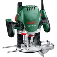 Bosch Heimwerken & Garten Oberfräse POF 1400 ACE grün/schwarz, 1.400 Watt, Koffer