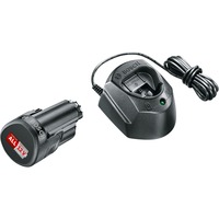 Bosch Heimwerken & Garten Starter-Set 12V (1,5Ah + GAL 1210 CV) schwarz, Akku + Ladegerät