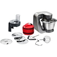 Bosch Home MUM59N26DE Küchenmaschine schwarz/edelstahl, 1.000 Watt, Serie 4