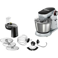 Bosch Home MUM9D33S11 Küchenmaschine OptiMUM silber/schwarz, 1.600 Watt, Serie 8
