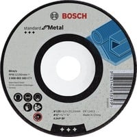 Bosch PRO Metal Schleifscheibe, Ø 125mm Bohrung 22,23mm,  A 24 P BF, gekröpft