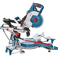 Bosch Professional Paneelsäge GCM 8 SDE, Kapp- und Gehrungssäge blau, 1.600 Watt