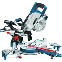 Bosch Professional Paneelsäge GCM 8 SJL Professional, Kapp- und Gehrungssäge blau/schwarz, 1.600 Watt