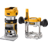 DEWALT Akku-Kombifräse DCW604NT, 18Volt, Oberfräse gelb/schwarz, ohne Akku und Ladegerät, in TSTAK Box