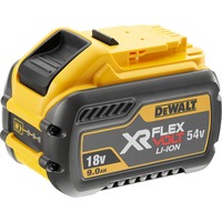 DEWALT XR FLEXVOLT Akku DCB547, 54Volt gelb/schwarz, 54Volt 3Ah oder 18Volt 9Ah