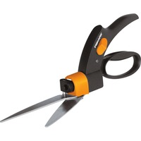 Fiskars Rasenkantenschere Servo-System GS42, Grasschere schwarz