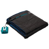 Makita Akku-Heizdecke DCB200A, 70 x 140 cm schwarz/blau, ohne Akku und Ladegerät