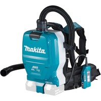 Makita Akku-Rucksacksauger DVC265ZXU, Bodenstaubsauger blau/schwarz, ohne Akku und Ladegerät