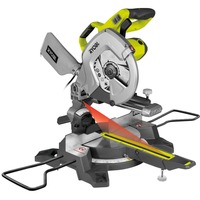 Ryobi Kapp-und Gehrungssäge EMS254L, Kapp- und Gehrungssäge grün/grau, 2.000 Watt