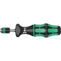 Wera Drehmoment-Schraubendreher 7441, Drehmomentschlüssel schwarz/grün, für 1/4" Bits