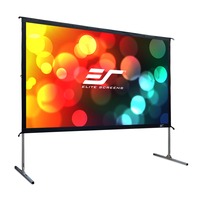 EliteScreens Yard Master 2 , Stativleinwand schwarz, 100", 16:9, Outdoor, CineWhite