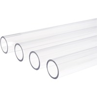 Alphacool Eisrohr 16/13mm PETG HardTube 60cm transparent, 4er Set