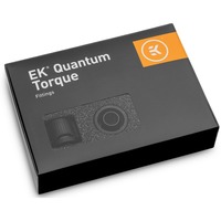 EKWB EK-Quantum Torque 6-Pack STC 10/13 - Black, Verbindung schwarz, 6er Pack