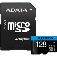 ADATA Premier 128 GB microSDXC, Speicherkarte UHS-I U1, Class 10, V10, A1