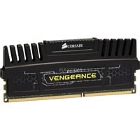 Corsair DIMM 4 GB DDR3-1600  , Arbeitsspeicher CMZ4GX3M1A1600C9, Vengeance Black, INTEL XMP, Lite Retail