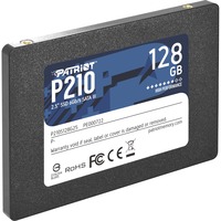 Patriot P210 128 GB, SSD schwarz, SATA 6 Gb/s, 2,5"