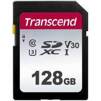 Transcend 300S 128 GB SDXC, Speicherkarte UHS-I U3, Class 10, V30