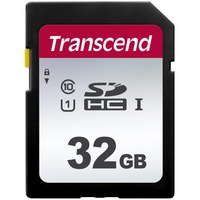 Transcend 300S 32 GB, Speicherkarte schwarz, UHS-I U1, Class 10