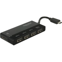 DeLOCK Externer USB 3.0 Hub, USB-Hub 