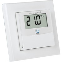 Homematic IP Smart Home Temperatur & Luftfeuchtigkeitssensor mit Display (HmIP-STHD) weiß