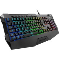 Sharkoon SKILLER SGK4, Gaming-Tastatur schwarz, DE-Layout, Rubberdome