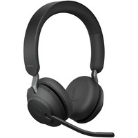 Jabra Evolve2 65, Headset schwarz, Microsoft Teams, USB-C, Ladestation