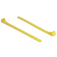 DeLOCK Hitzebeständige Kabelbinder 150mm x 7,5mm gelb, 100 Stück, UV-beständig