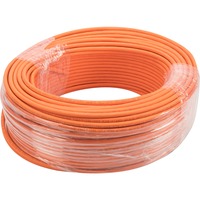 Digitus Professional Cat7 S/FTP Verlegekabel duplex, Dca orange, 100 Meter Rolle