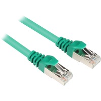 Sharkoon Patchkabel RJ45 Cat.6 SFTP grün, 1 Meter