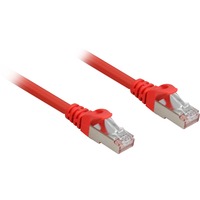 Sharkoon Patchkabel RJ45 Cat.6a SFTP rot, 10 Meter, LSOH (Halogenfrei)