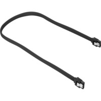 Sharkoon Sata III Kabel sleeve schwarz, 60 cm