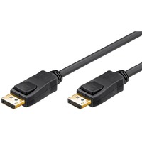 goobay DisplayPort 1.2 Verbindungskabel schwarz, 2 Meter