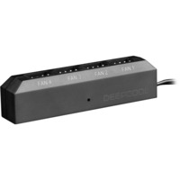 DeepCool Fan Hub FH-04, Lüftersteuerung schwarz, 4-port