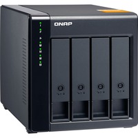 QNAP TL-D400S, Laufwerksgehäuse schwarz