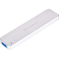 SilverStone SST-MS09S USB 3.1, Laufwerksgehäuse silber