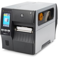 Zebra ZT411, Etikettendrucker schwarz/grau, 300 dpi, ZPL, ZPL II, USB, LAN, Bluetooth, RS232, 2 USB-Host