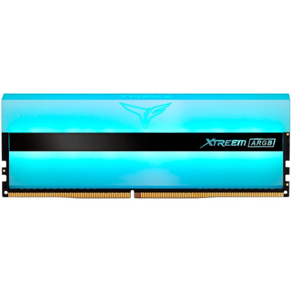 Team Group DIMM 32 GB DDR4-3200 (2x 16 GB) Dual-Kit, Arbeitsspeicher weiß, TF13D432G3200HC16CDC01, XTREEM ARGB, INTEL XMP