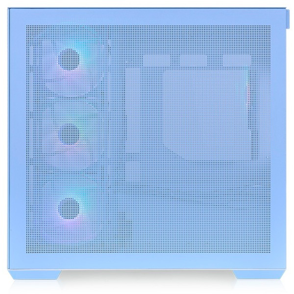 Thermaltake View 380 TG ARGB , Tower-Gehäuse hellblau, Tempered Glass x 2