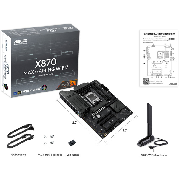 ASUS X870 MAX GAMING WIFI7, Mainboard