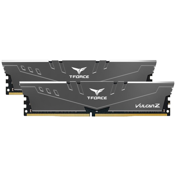 Team Group DIMM 16 GB DDR4-3200 (2x 8 GB) Dual-Kit, Arbeitsspeicher grau, TLZGD416G3200HC16FDC01, VULCAN Z, INTEL XMP