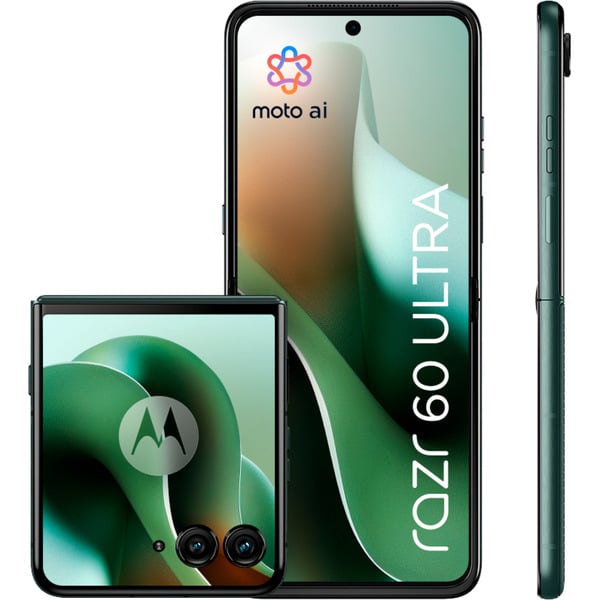 Motorola razr 60 Ultra 512GB, Handy Scarab, Android, Stoff-Finish, 16 GB LPDDR5X